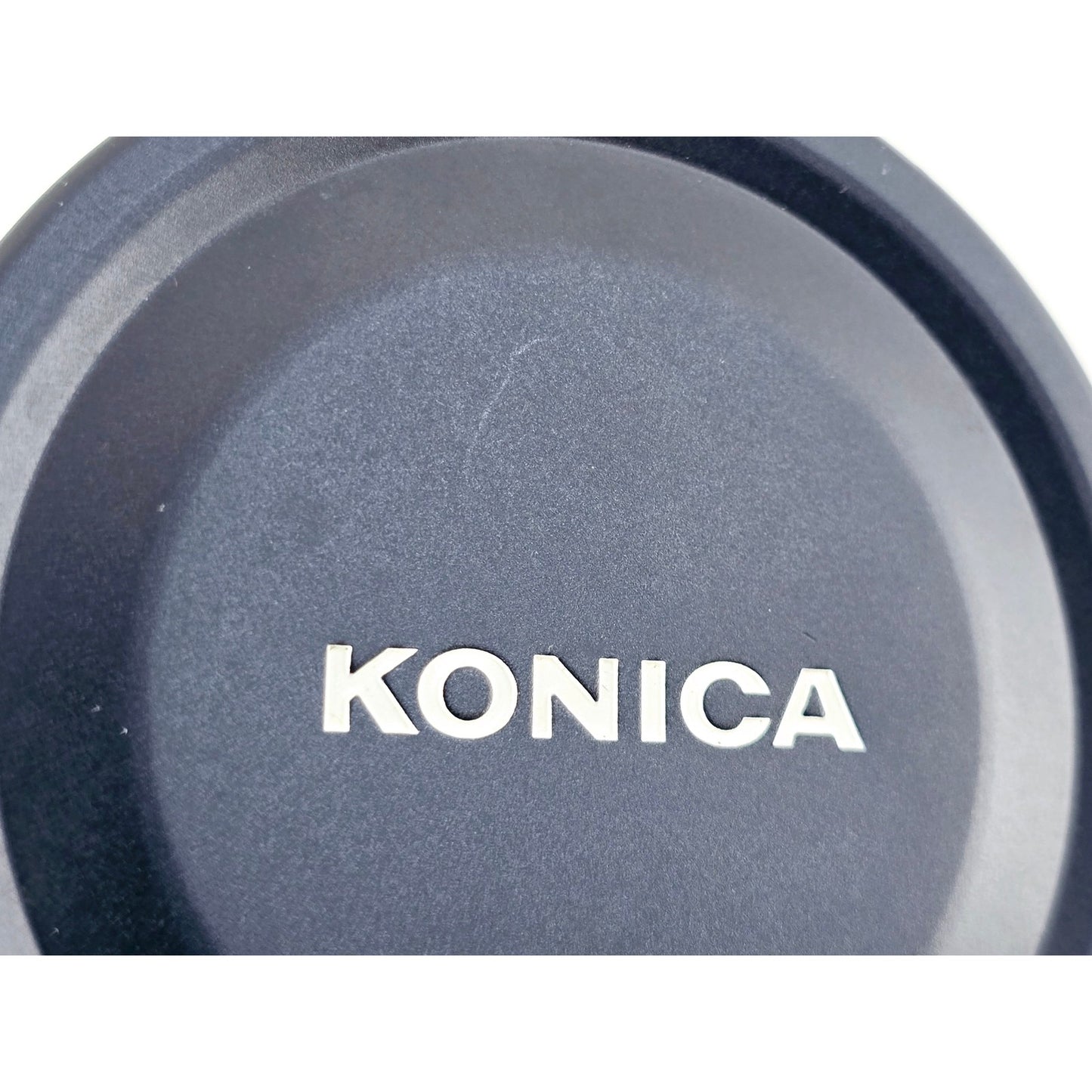 [Pre-owned] Konica 75mm Metal Push-on Lens Cap — Near MINT — Japan #3935
