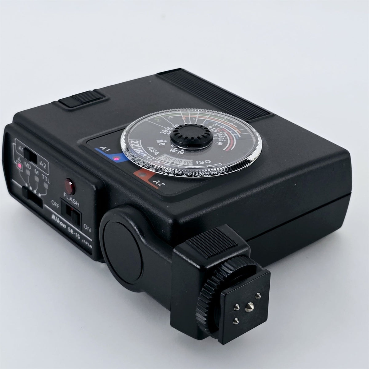 [Pre-owned] Nikon Speedlight SB-15 Shoe Mount TTL Flash for F3 FE2 FM2 FA — Mint — Japan #5714