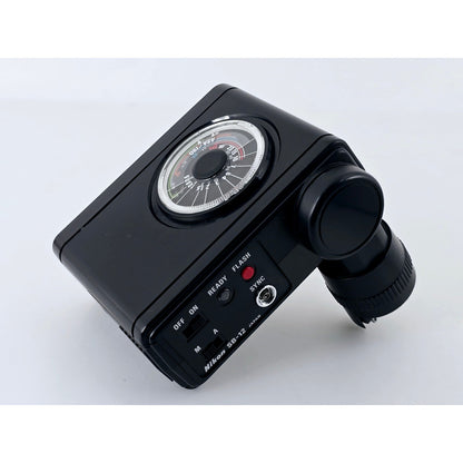 [Pre-owned] Nikon Speedlight SB-12 Shoe Mount Flash for F3 HP — Near MINT+++ — Japan #5125