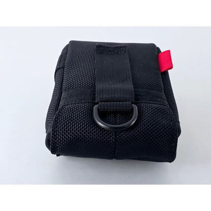 [Pre-owned] Canon IXY Digital Camera Case Black with Strap (Genuine) — Top MINT — Japan #4655