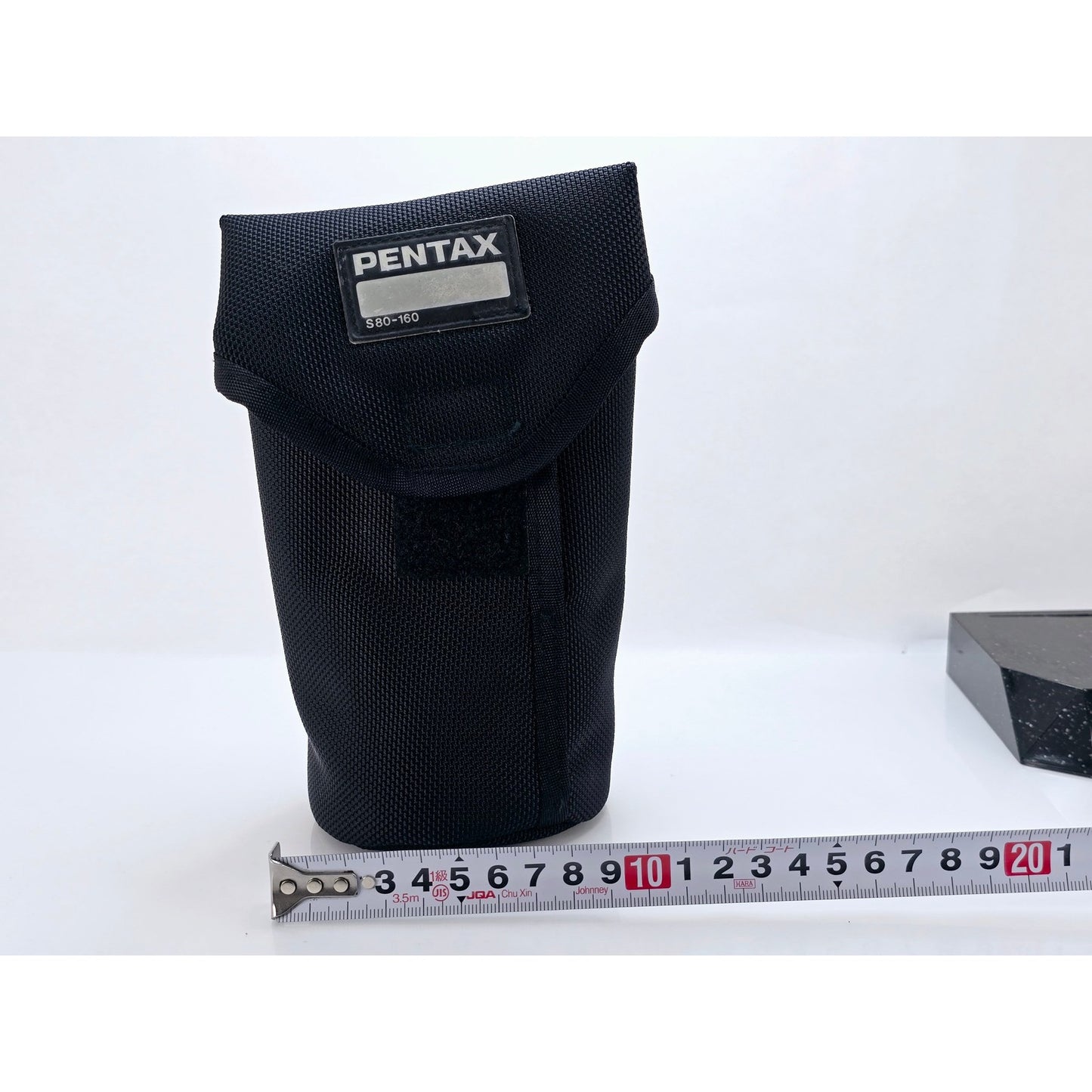 [Pre-owned] Pentax S80-160mm Genuine Soft Lens Case — Near MINT — Japan #2888