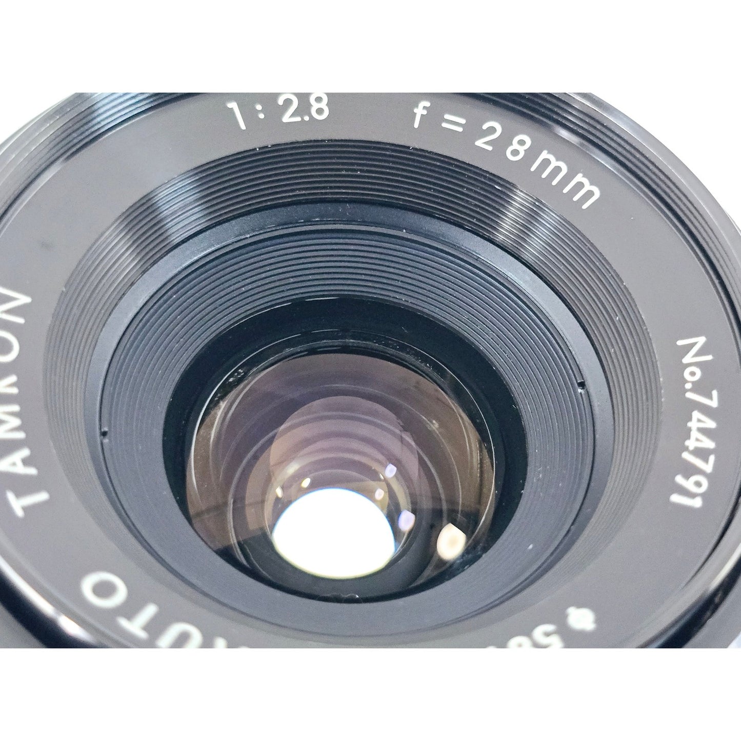 [Pre-owned] Tamron Auto 28mm F2.8 Wide Angle MF Lens for Canon — Near MINT — Japan #3427