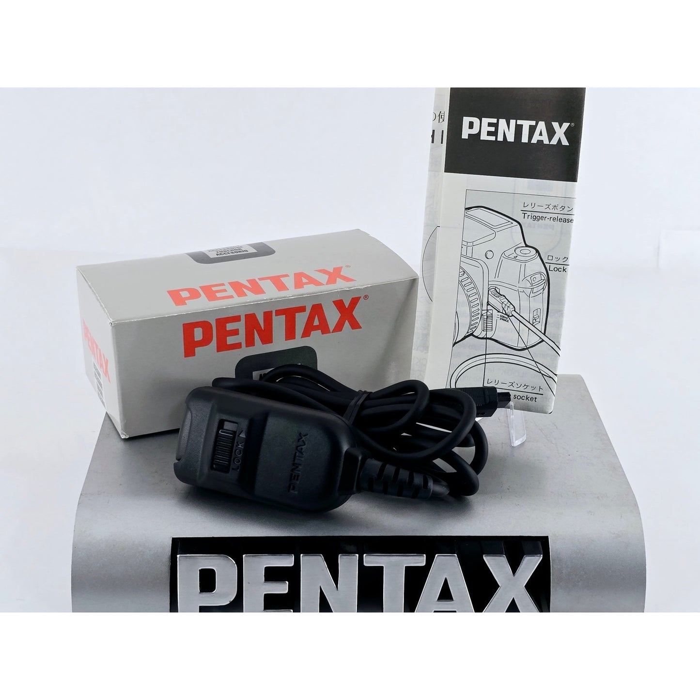 [Pre-owned] Pentax Cable Switch F Electronic Shutter Release for SF7/Zoom90 — Unused — Japan #4201