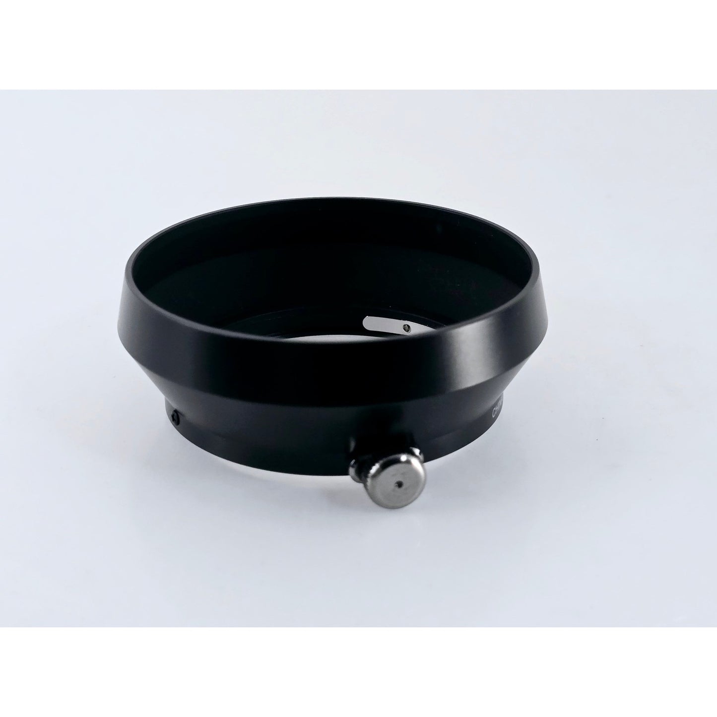 [Pre-owned] Olympus Pen LH-48B Black Metal Lens Hood for 17mm F1.8 — Top MINT — Japan #4087