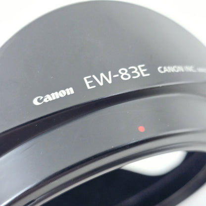 [Pre-owned] Canon EW-83E Lens Hood for EF 16-35mm 17-40mm — Excellent+++++ — Japan #5460