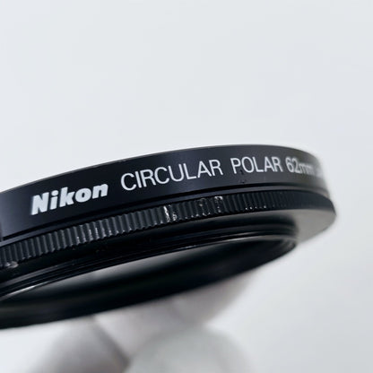[Pre-owned] Nikon Circular Polarizing PL 62mm Filter — Excellent+++++ — Japan #5557