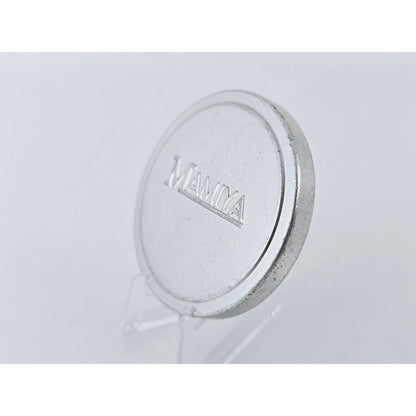 [Pre-owned] Mamiya Metal Front Lens Cap 42mm Push-on — Near MINT — Japan #2544