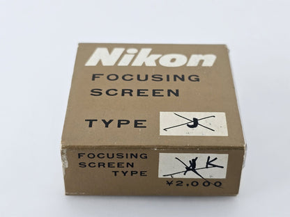 [Pre-owned] Nikon Type K Focusing Screen for F F2 SLR Camera — Near Mint — Japan #5048