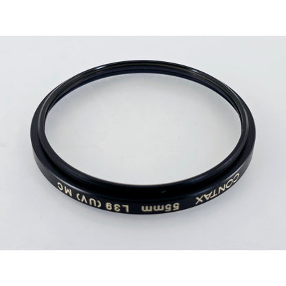 [Pre-owned] Contax 55mm L39 (UV) MC Lens Filter — MINT — Japan #3655