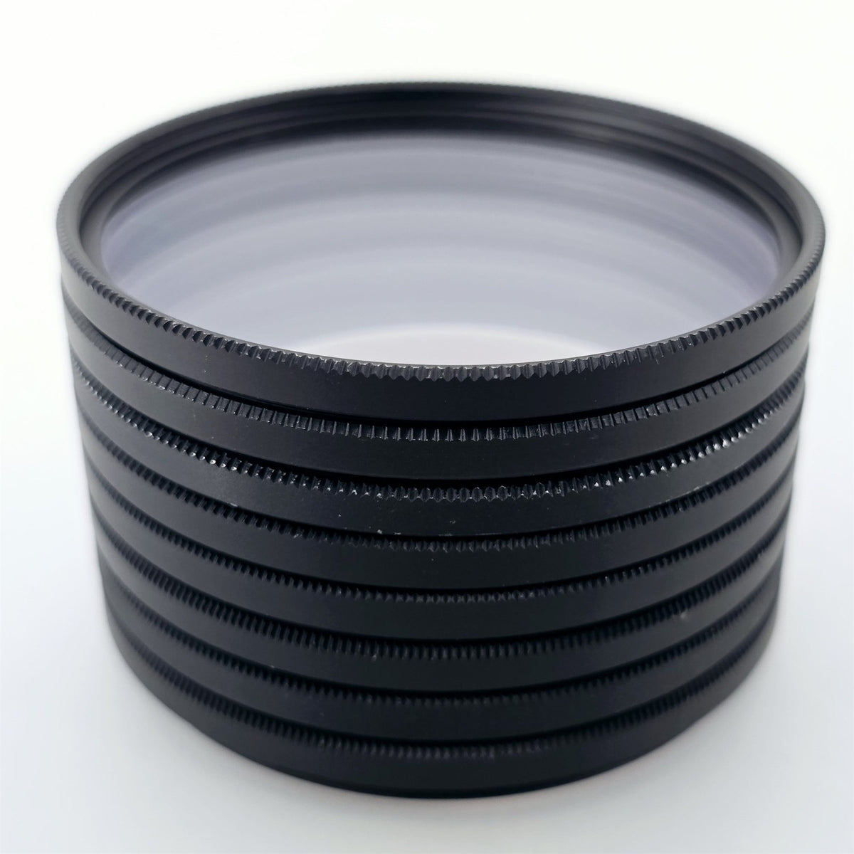 [Pre-owned] Genuine Nikon L37c L1Bc 62mm Lens Filter Set (8 pcs) — Near Mint — Japan #5451