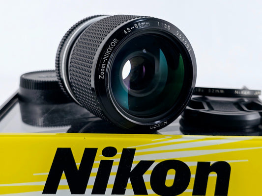 🌸[Near MINT] Nikon Zoom Nikkor 43-86mm F3.5 MF Standard Lens From Japan