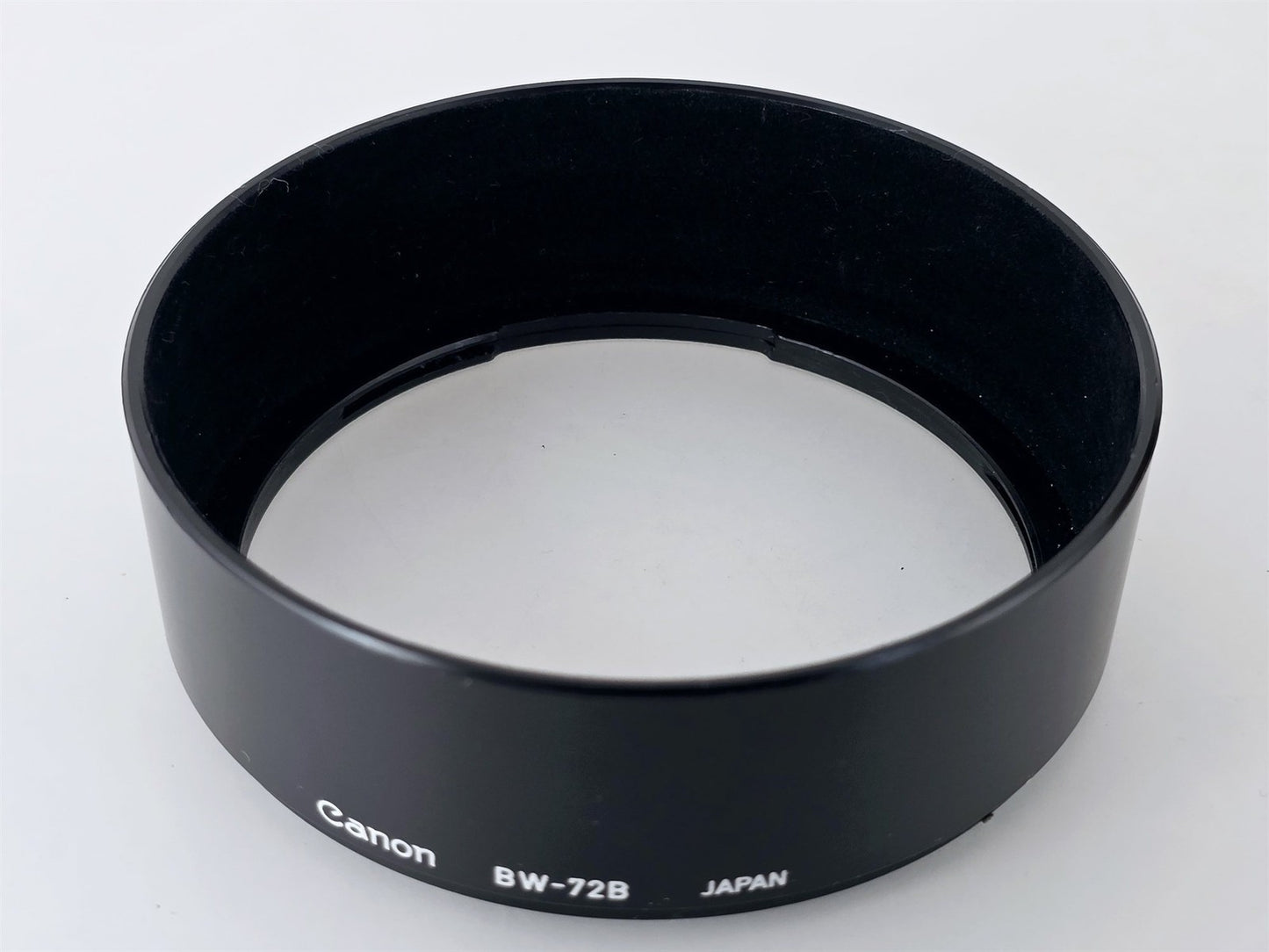 [Pre-owned] Canon BW-72B Lens Hood for FD 35-105mm F3.5 — Near Mint — Japan #5346