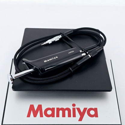 [Pre-owned] Mamiya Mirror Up Double Cable Shutter Release — Excellent+++++ — Japan #5396