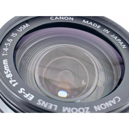 [Pre-owned] Canon EF-S 17-85mm F4-5.6 IS USM AF Zoom Lens — MINT — Japan #4827