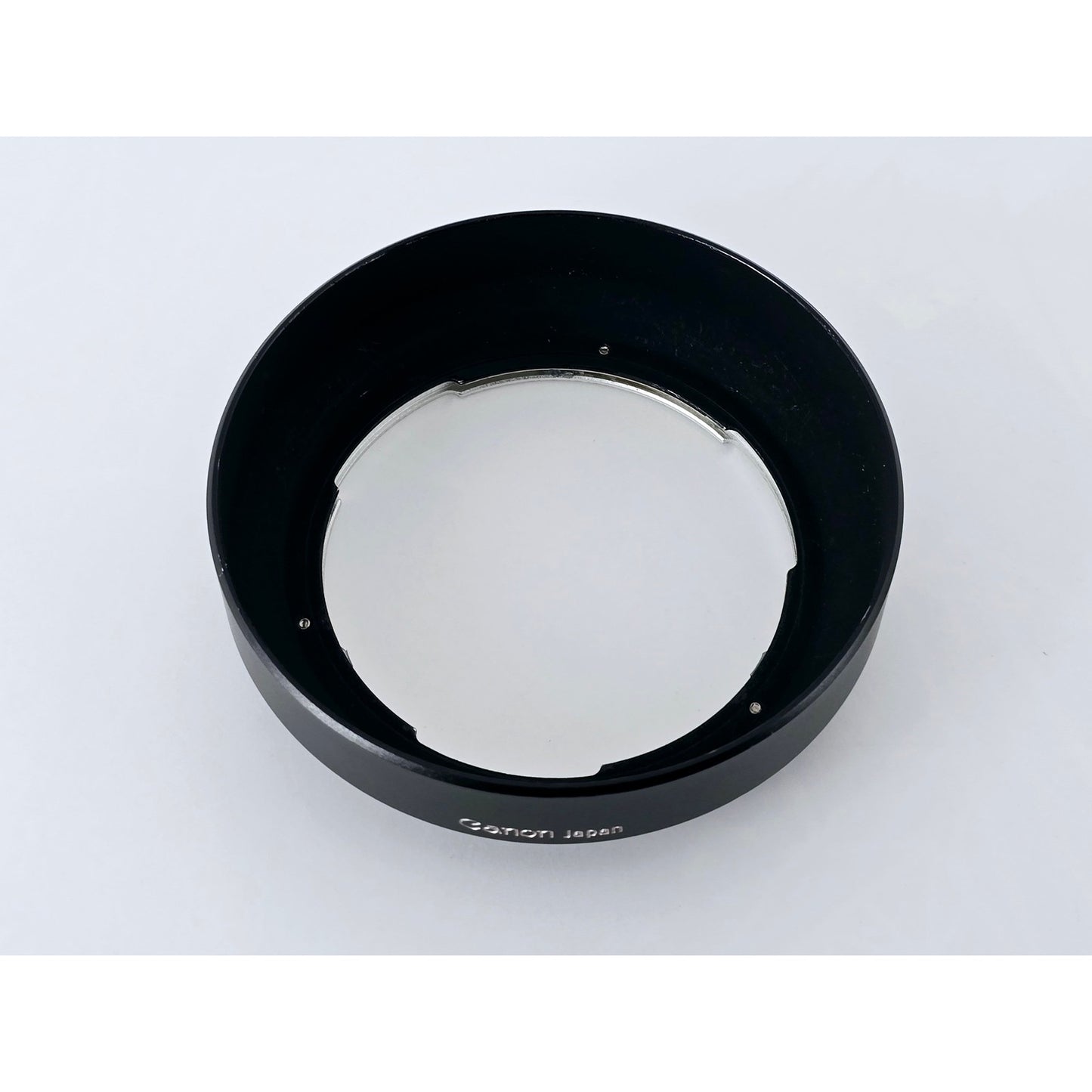[Pre-owned] Genuine Canon BW-55-B Metal Lens Hood — Near MINT — Japan #4765