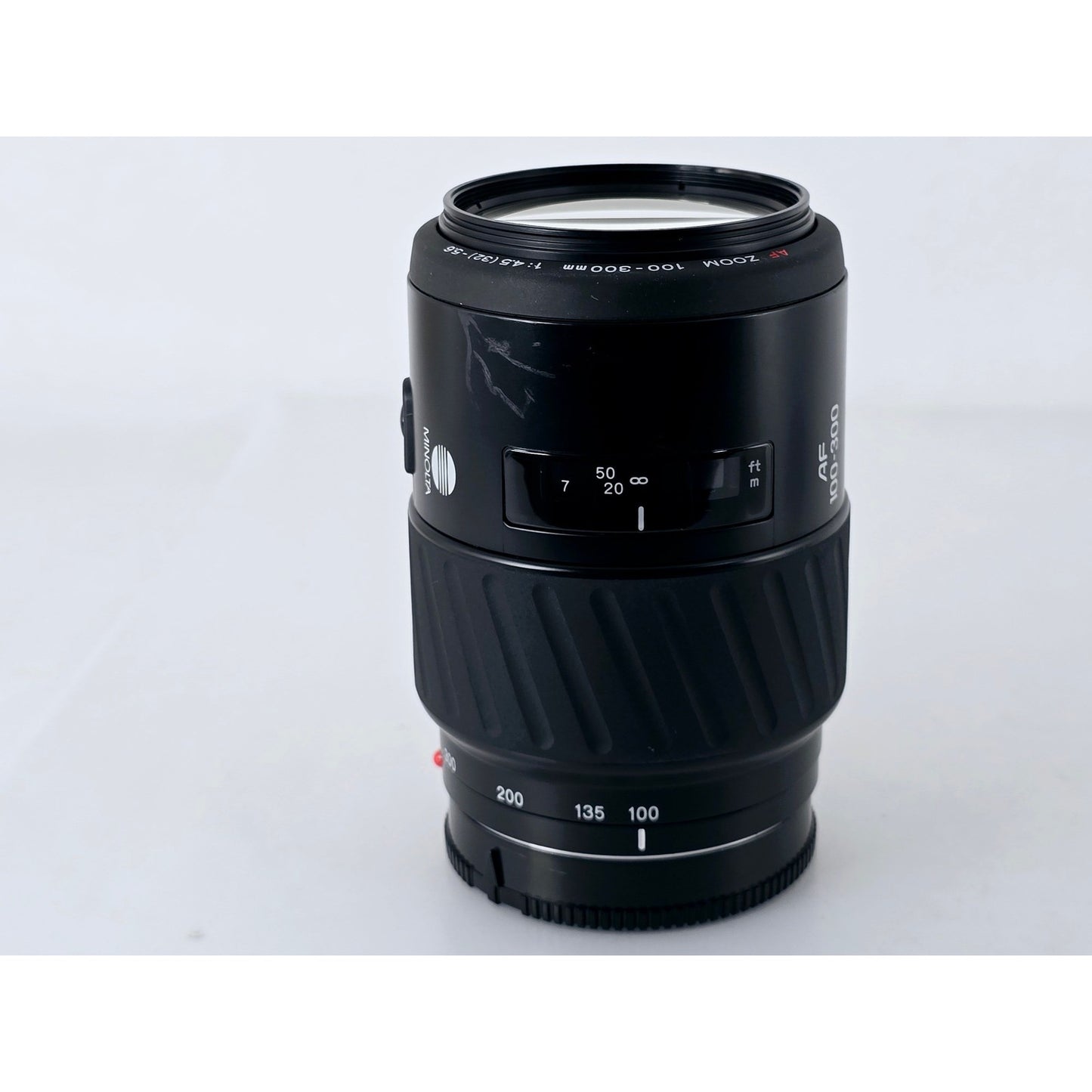 [Pre-owned] Minolta 100-300mm F4.5-5.6 AF Zoom Lens for Minolta/Sony A — Near MINT — Japan #4436