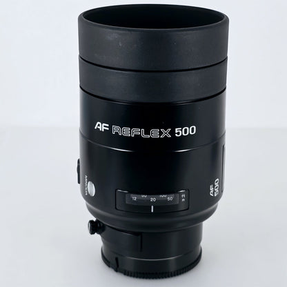 [Pre-owned] Minolta AF Reflex 500mm f/8 Mirror Telephoto Lens Sony A Mount — Mint — Japan #5796