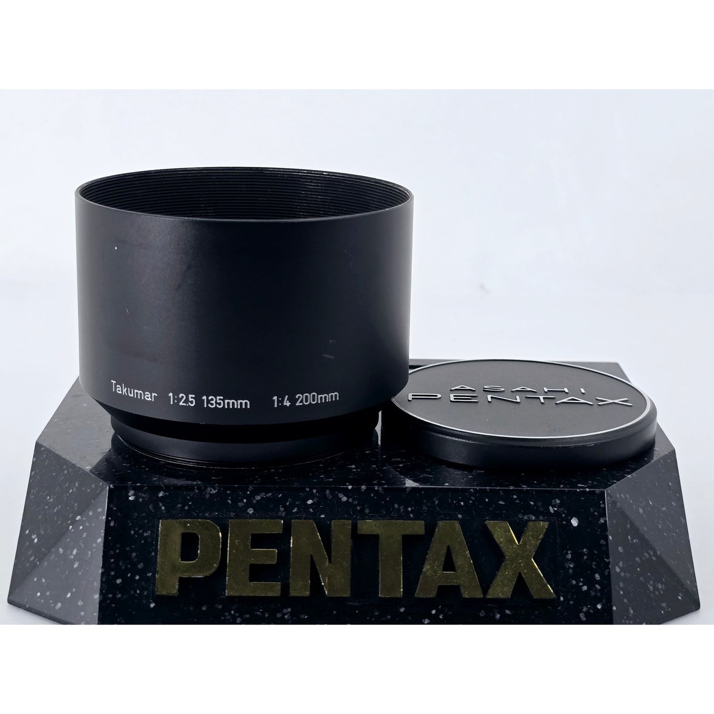 [Pre-owned] Pentax 58mm Lens Hood for Takumar 135mm f/2.5 & 200mm f/4 w/ Cap — Near MINT — Japan #4344