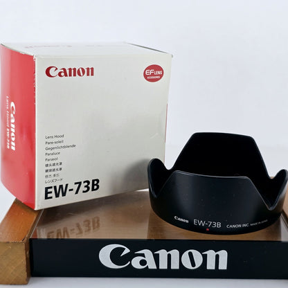 [Pre-owned] Canon EW-73B Lens Hood for EF-S 17-85mm 18-135mm — Near Mint — Japan #5387