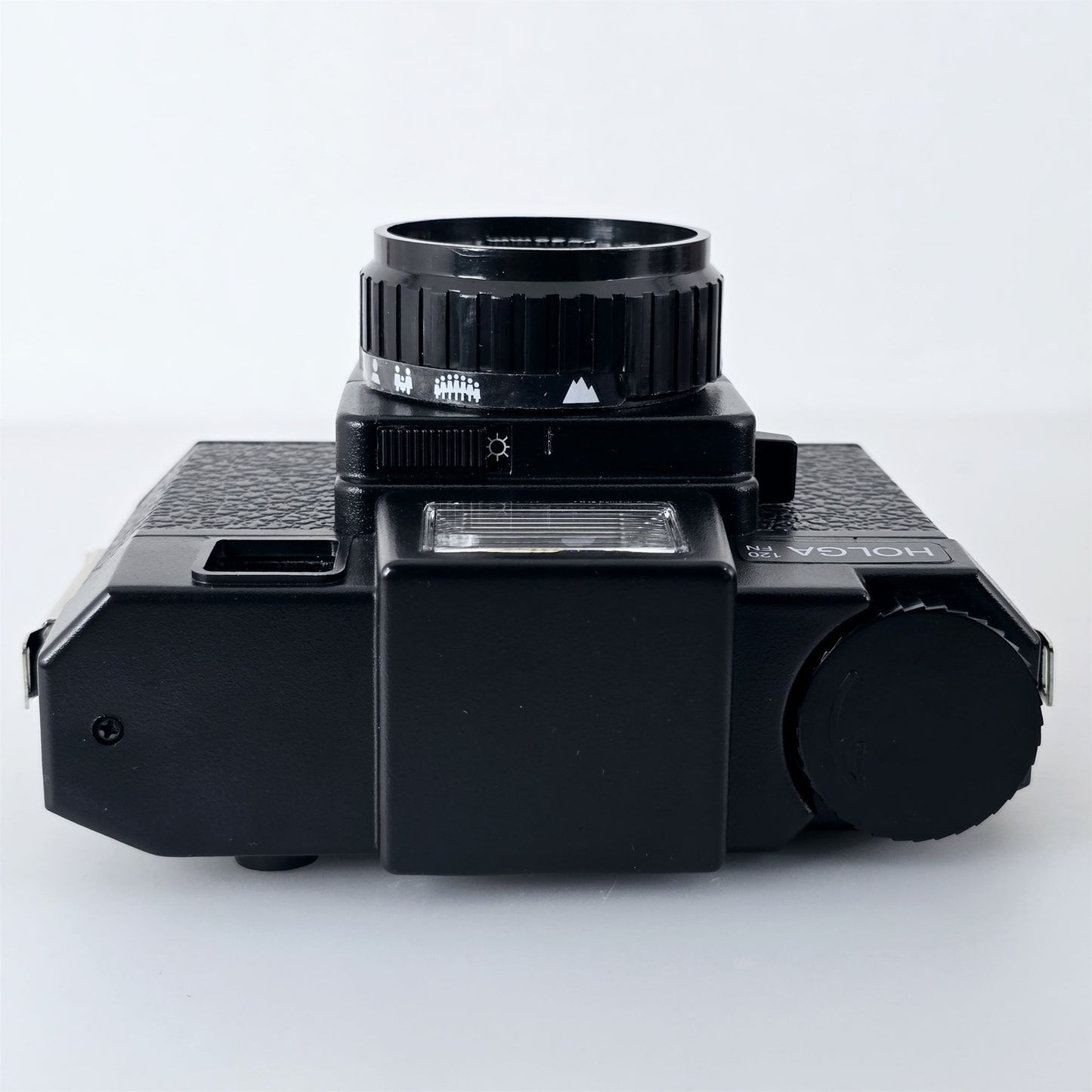 [Pre-owned] Holga 120 FN Medium Format Film Camera Black — Top Mint — Japan #5542