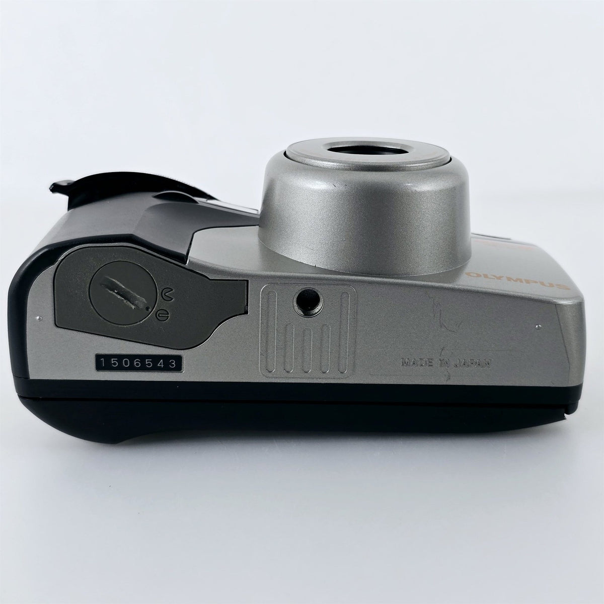 [Pre-owned] Olympus OZ 120 Zoom Point & Shoot 35mm Film Camera (Silver) — Mint — Japan #5644