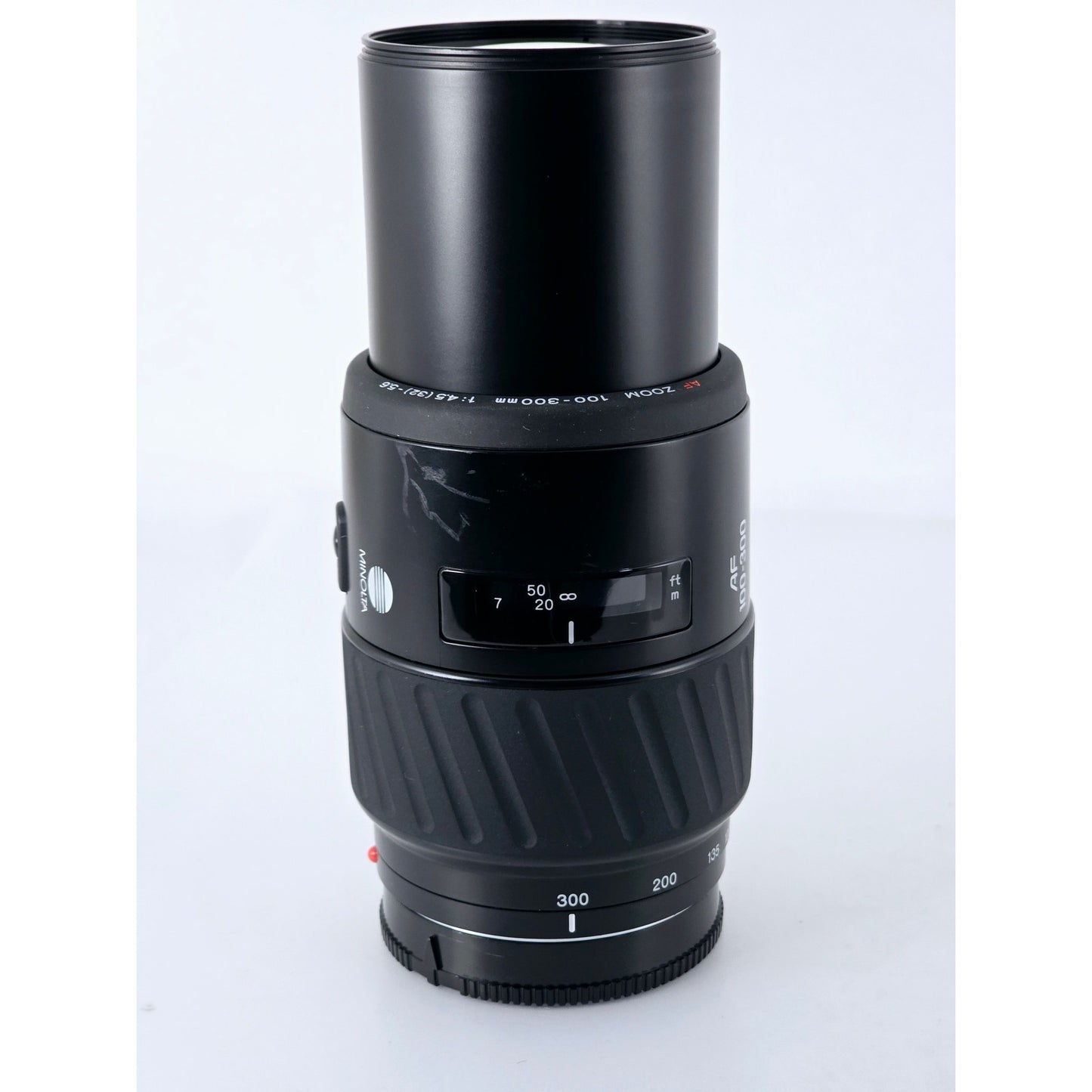 [Pre-owned] Minolta 100-300mm F4.5-5.6 AF Zoom Lens for Minolta/Sony A — Near MINT — Japan #4436