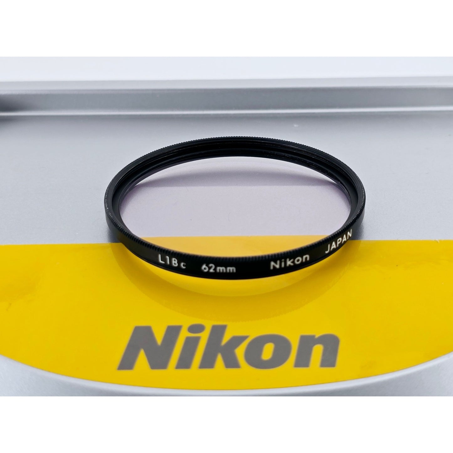 [Pre-owned] Nikon L1Bc 62mm UV Lens Filter — Near MINT — Japan #4883
