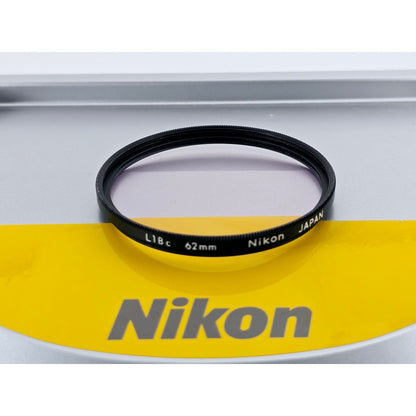 [Pre-owned] Nikon L1Bc 62mm UV Lens Filter — Near MINT — Japan #4883