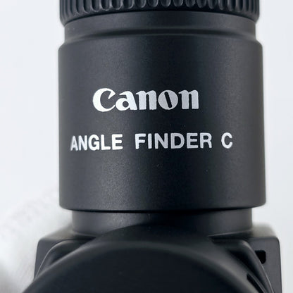 [Pre-owned] Canon Angle Finder C Viewfinder w/ Ed-C Ec-C 2 Adapters — Top Mint — Japan #5624