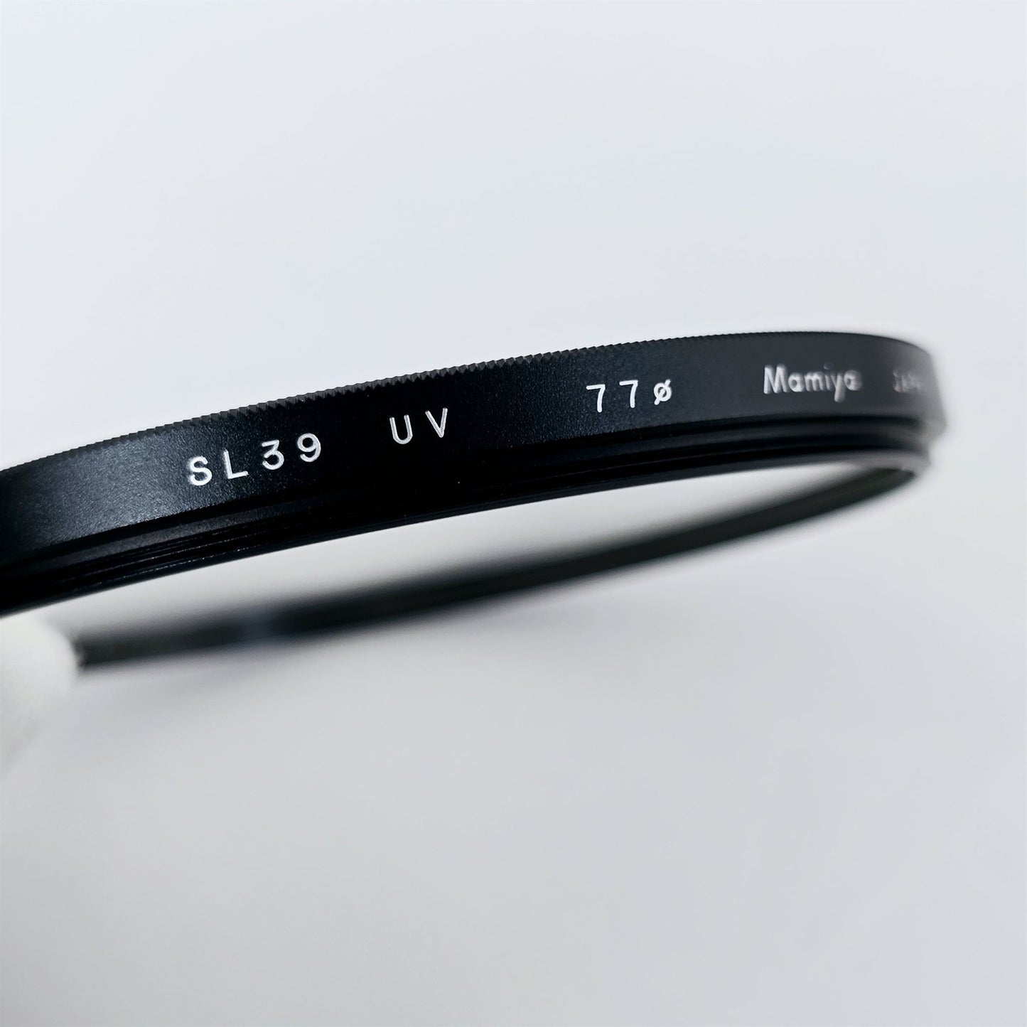 [Pre-owned] Genuine Mamiya SL39 UV 77mm Lens Protective Filter — Mint — Japan #5425