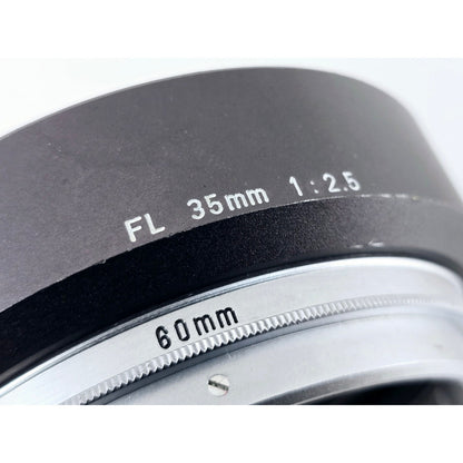 [Pre-owned] Canon 60mm Metal Lens Hood for FL 35mm F2.5 — Near MINT — Japan #4067