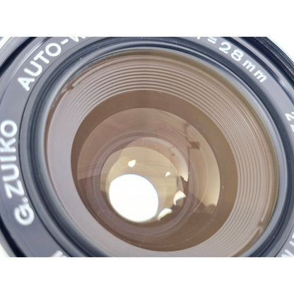 [Pre-owned] Olympus G.Zuiko Auto-W 28mm F3.5 MF Lens — Near MINT — Japan #4363