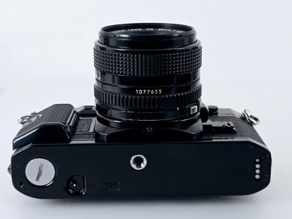 New Seal🌸[Near MINT] Canon A-1 35mm Film Camera New FD NFD 28mm F2.8 From Japan