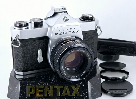 New Seal🌸[Near MINT+++] Pentax SL SLR 35mm Film Camera 55mm F1.8 Lens Japan