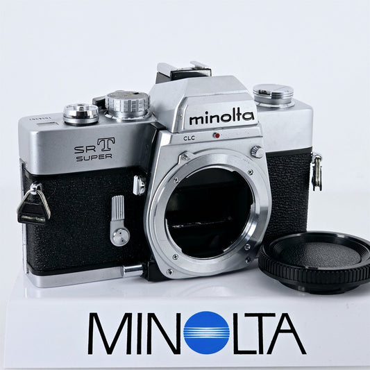[Pre-owned] Minolta SRT Super 35mm Film SLR Camera Body — Near Mint+++ — Japan #5515