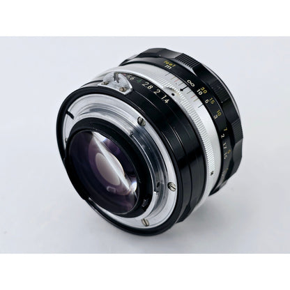 [Pre-owned] Nikon Nikkor-S.C Auto 50mm f/1.4 Non-Ai MF Lens — Near MINT — Japan #3124
