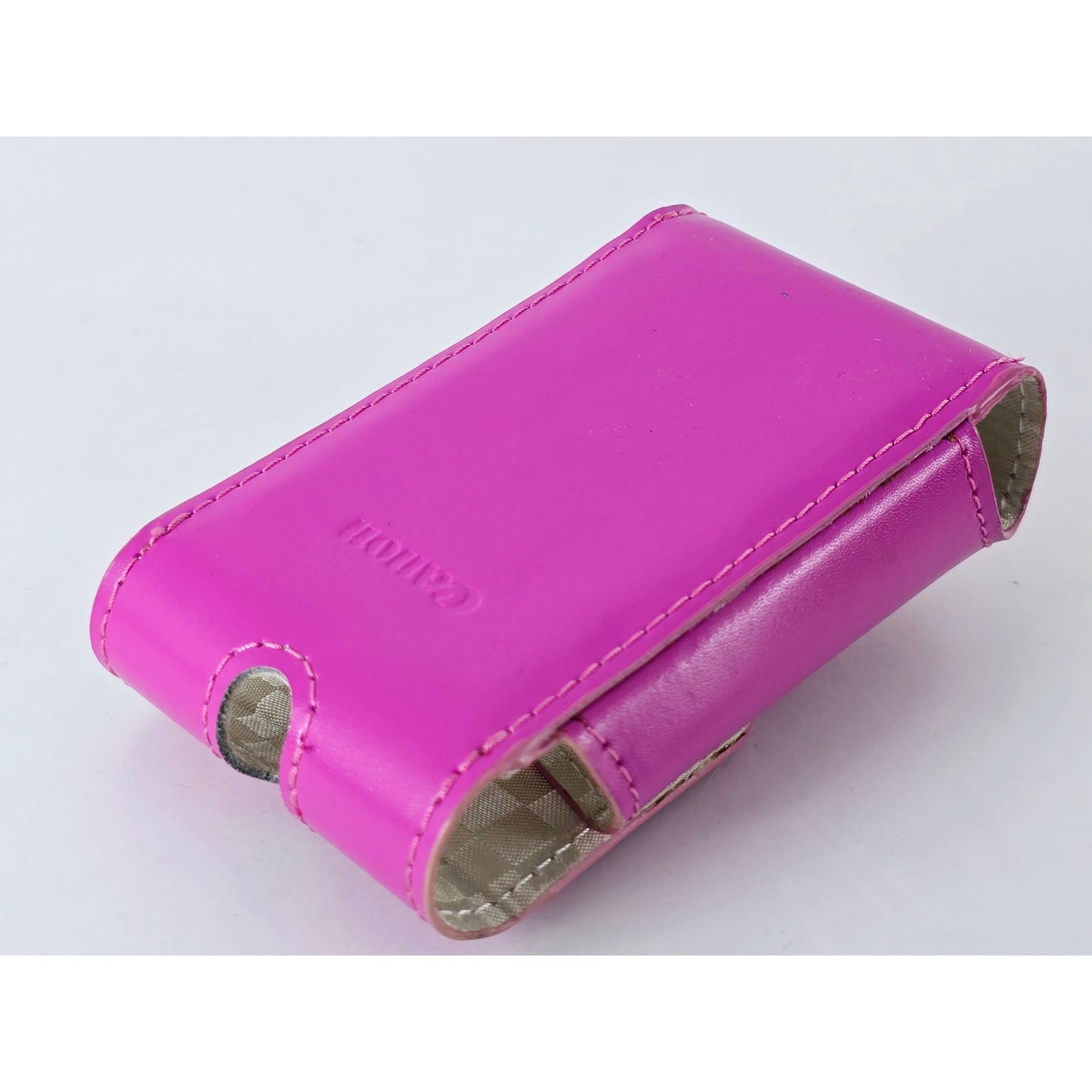 [Pre-owned] Canon IXY Digital Camera Case Pink — Top MINT — Japan #4657