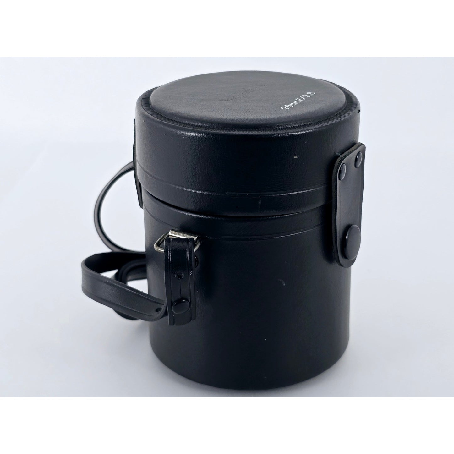 [Pre-owned] Sigma Hard Lens Case for 28mm F2.8 — Near MINT — Japan #4644