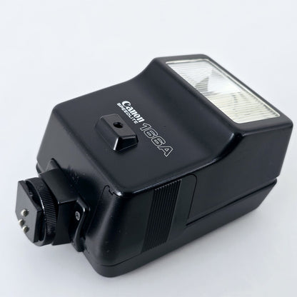 [Pre-owned] Canon Speedlite 166A Shoe Mount Flash for AE-1 A-1 — Near Mint — Japan #5356