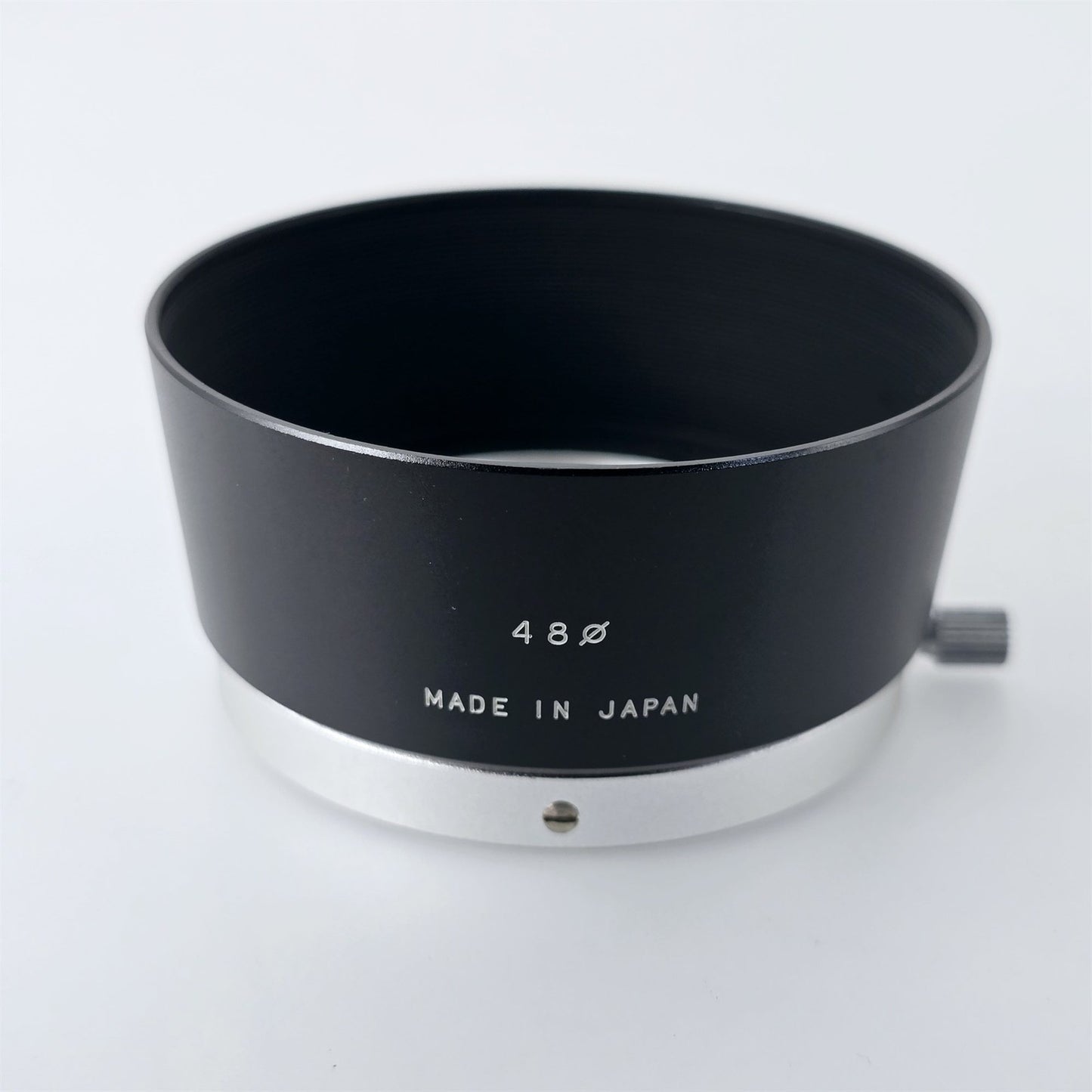 [Pre-owned] Genuine Fujica Metal Lens Hood 48mm for Single-8 Z2 — Top Mint — Japan #5371