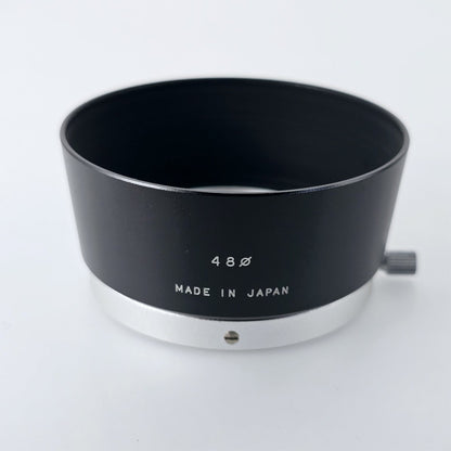 [Pre-owned] Genuine Fujica Metal Lens Hood 48mm for Single-8 Z2 — Top Mint — Japan #5371