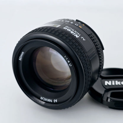 [Pre-owned] Nikon AF Nikkor 50mm F1.4 D Prime Standard Lens — Mint — Japan #4826