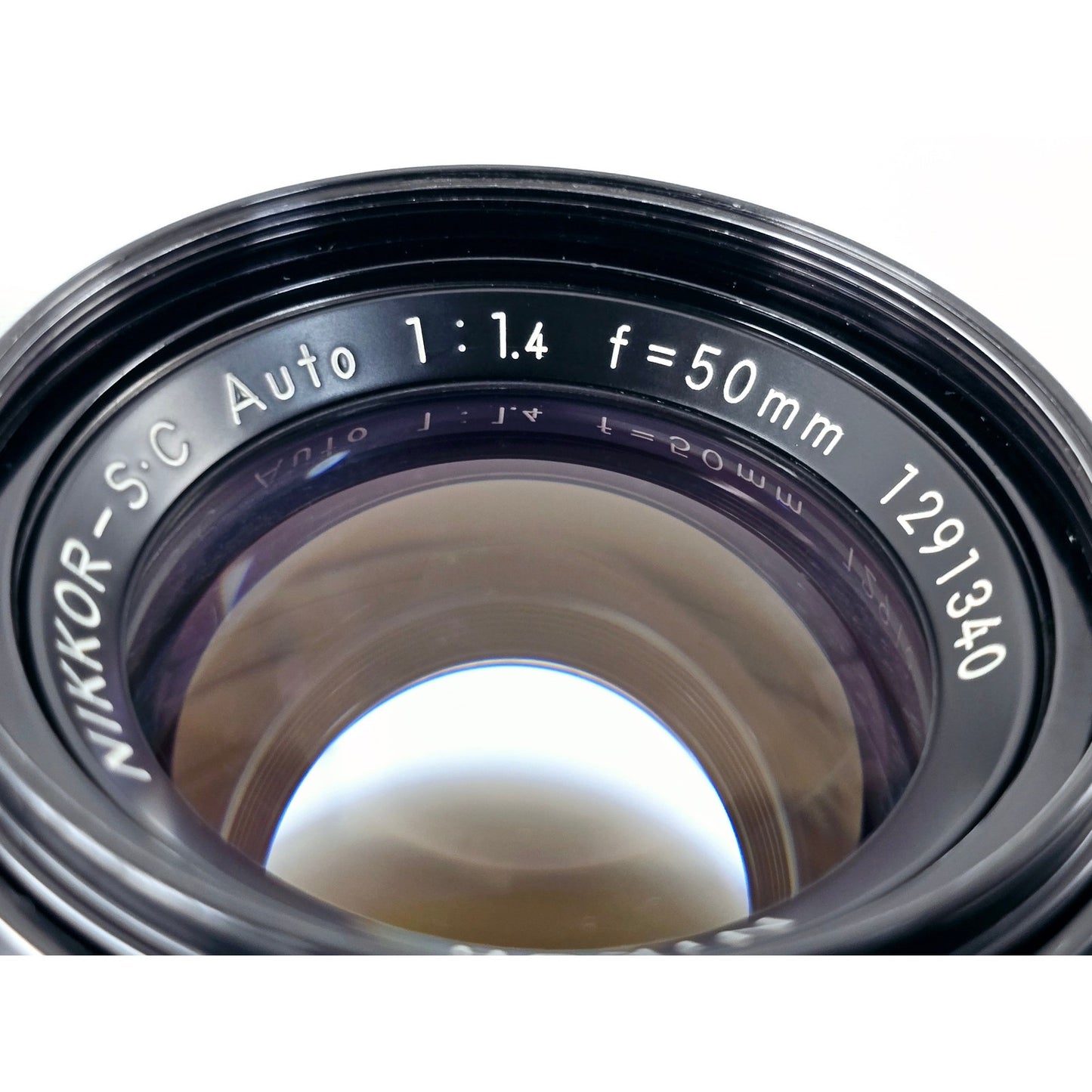 [Pre-owned] Nikon Non-Ai Nikkor-S.C Auto 50mm F1.4 MF Lens for F F2 — Near MINT — Japan #3125