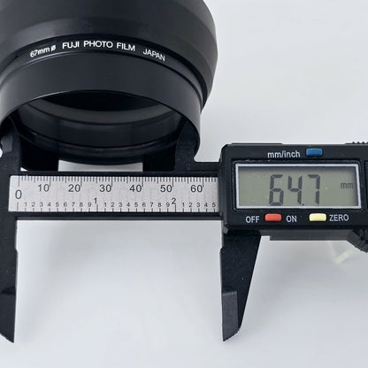 [Pre-owned] Fujifilm 67mm Screw-in Lens Hood — Mint — Japan #5434