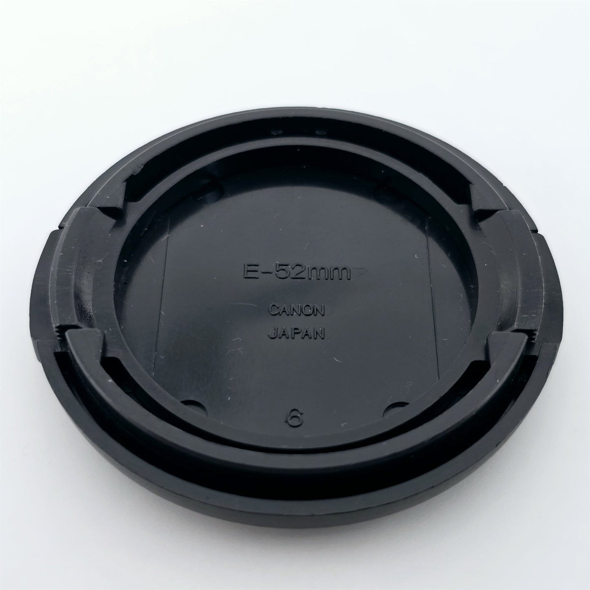 [Pre-owned] Canon Front Lens Cap E-52U 52mm (Set of 2) — Near Mint+++ — Japan #5536