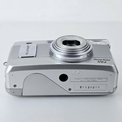 [Pre-owned] Fujifilm Zoom Date 120V Point & Shoot 35mm Film Camera — Mint — Japan #5821