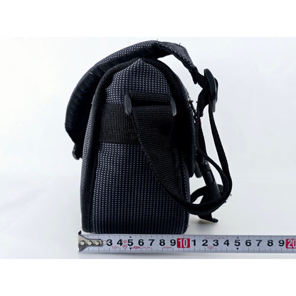 [Pre-owned] Genuine Canon Camera Lens Shoulder Bag Nylon Black — Near MINT — Japan #4804
