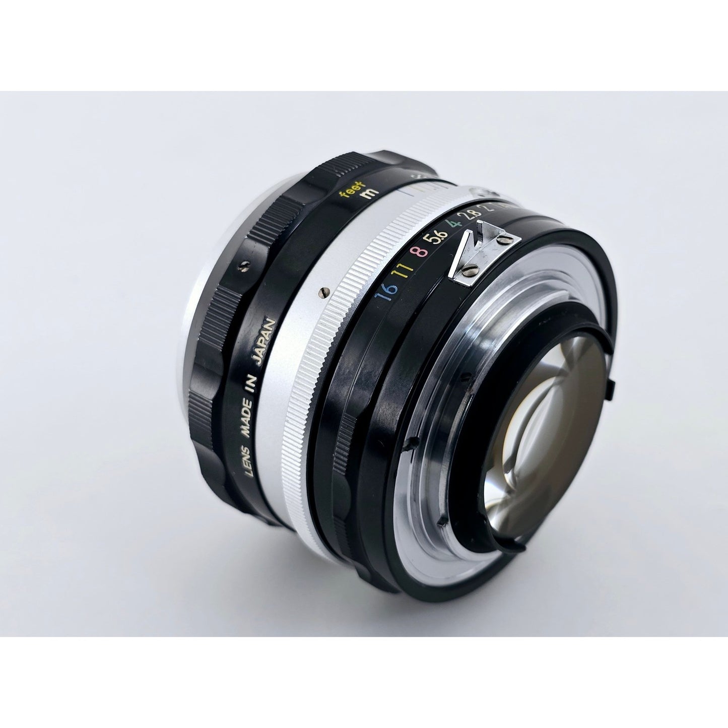 [Pre-owned] Nikon Non-Ai Nikkor-S Auto 50mm F1.4 MF Lens (6 Blades, Early) — Near MINT — Japan #5012