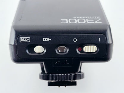 [Pre-owned] Canon Speedlite 300 EZ Shoe Mount Flash for EOS SLR — Mint — Japan #5338