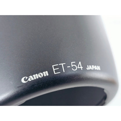 [Pre-owned] Canon ET-54 Lens Hood for EF 80-200mm & EF 55-200mm F4.5-5.6 II USM — MINT — Japan #3923